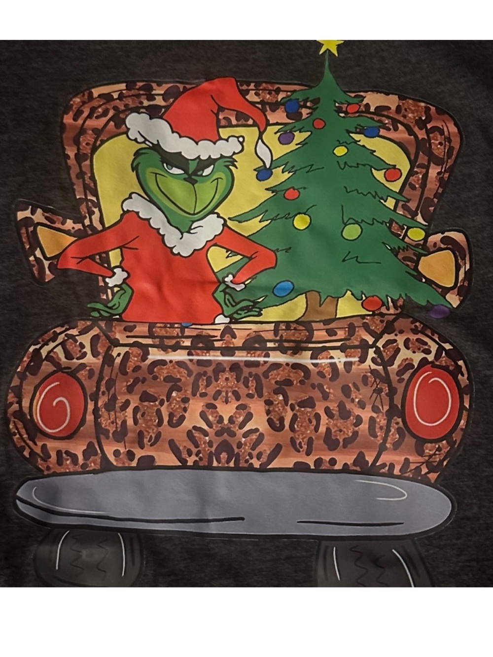 BRAND NEW IN PKG MERRY GRINCHMAS HOLIDAY TRUCK TSHIRT